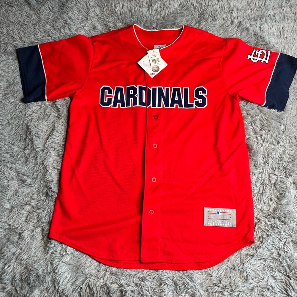 General Merchandise Jersey St. Louis Cardinals Baseball Mens Medium NWT MLB